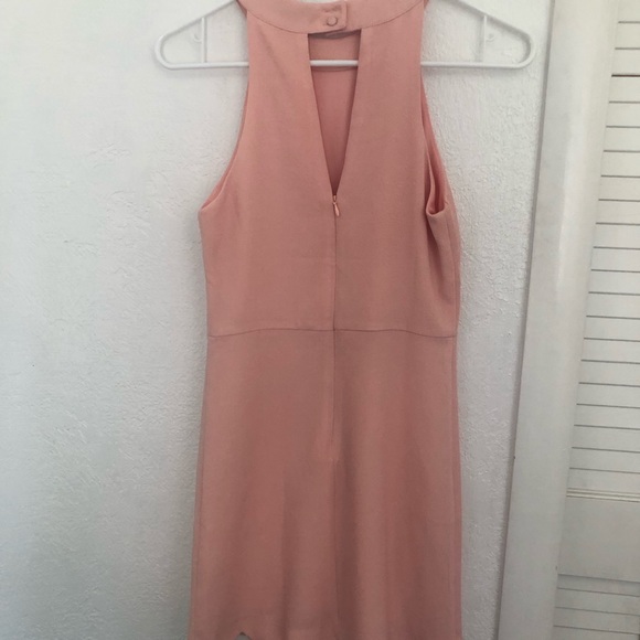 LULUS - Light pink scallop hem dress - Picture 3 of 3
